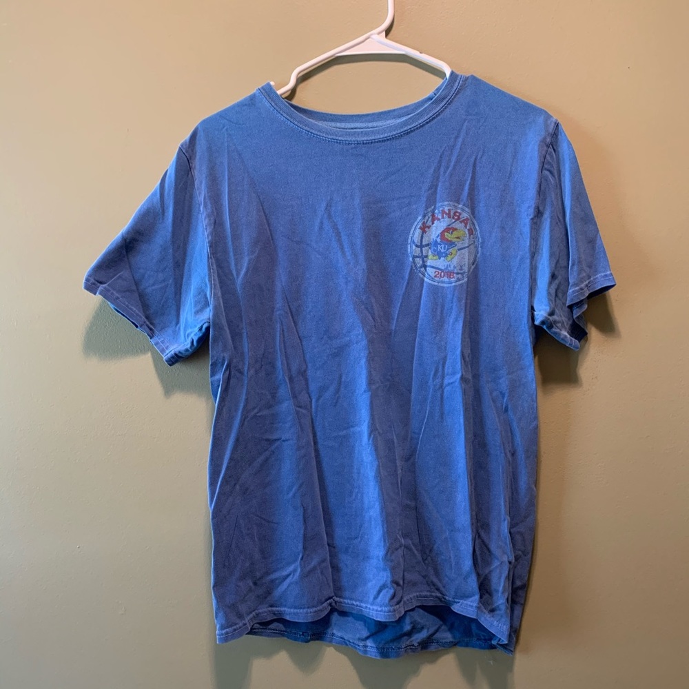 Blue 84 Kansas Jayhawks t shirt size small